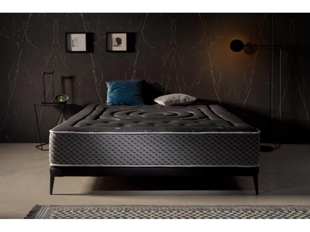 Matelas Premium Noir Multizone 27cm - 160x190 cm QCJG75946