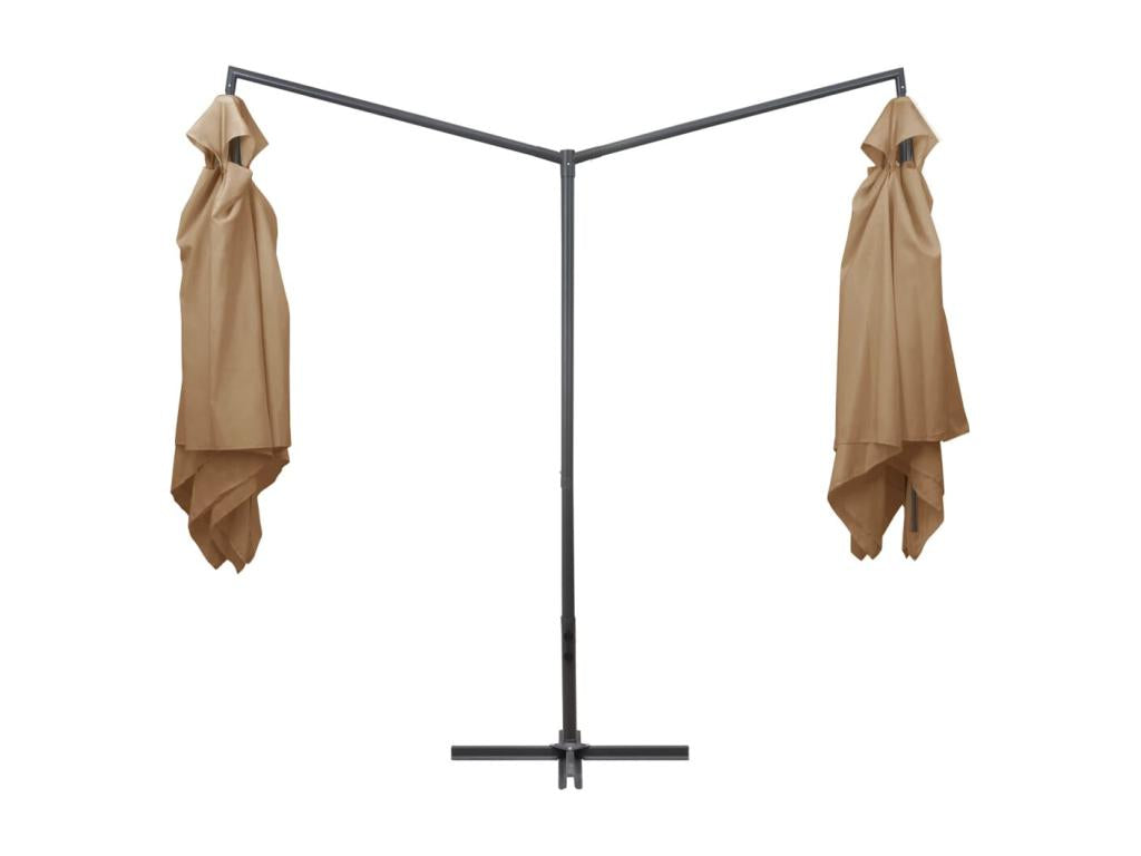 Parasol d'extérieur double avec 02 0008420 CIUP13968