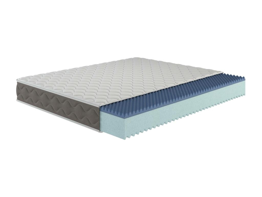 Matelas double Chezlova Matelas Chezlova Foam Matelas ergonomique Matelas anti-acariens et hypoallergénique Fabriqué en Italie 180x200xh25 cm THRZ11289