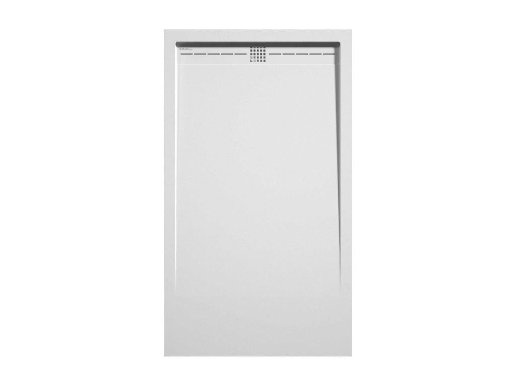 Receveur de douche Blanc finition Lisse Decohaute CACH grille de couleur - 120x80 cm IYJU79310
