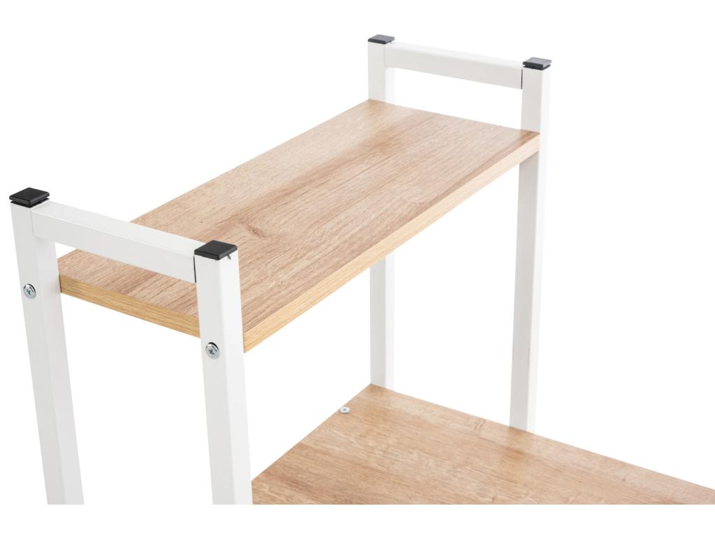 table de bureau - Bois - Nature - 120cm Poe EMLT47938