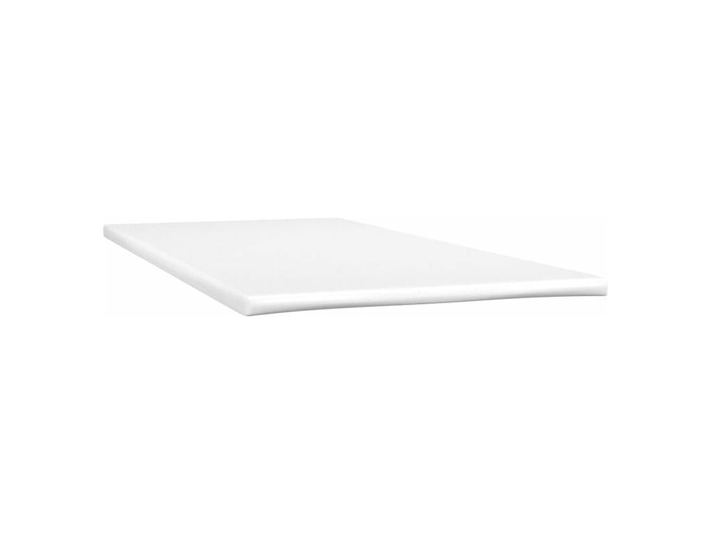 Sommier à Chezlova de lit avec matelas Bleu 80x200 Tissu EPWW00743