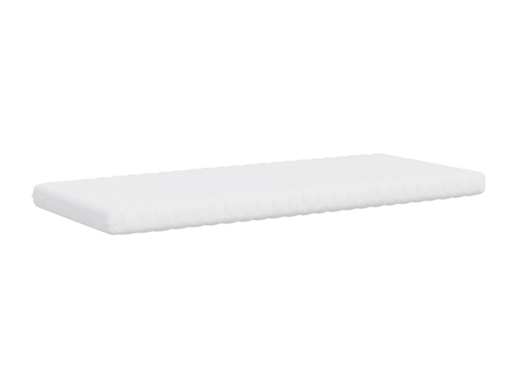 Matelas en mousse 2 pcs blanc 90x200 cm 7 zones duretés 20 ILD FGUM44558