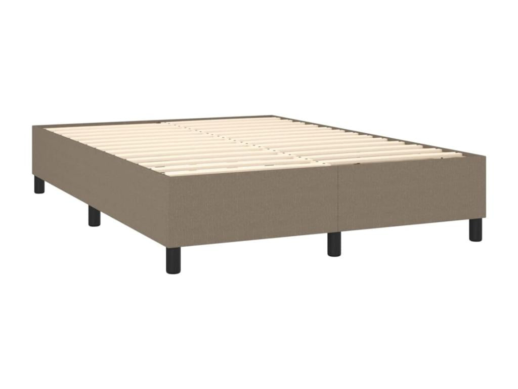 Sommier à Chezlova de lit et matelas et LED Chezlova 140x200cm Tissu ZJPQ50126