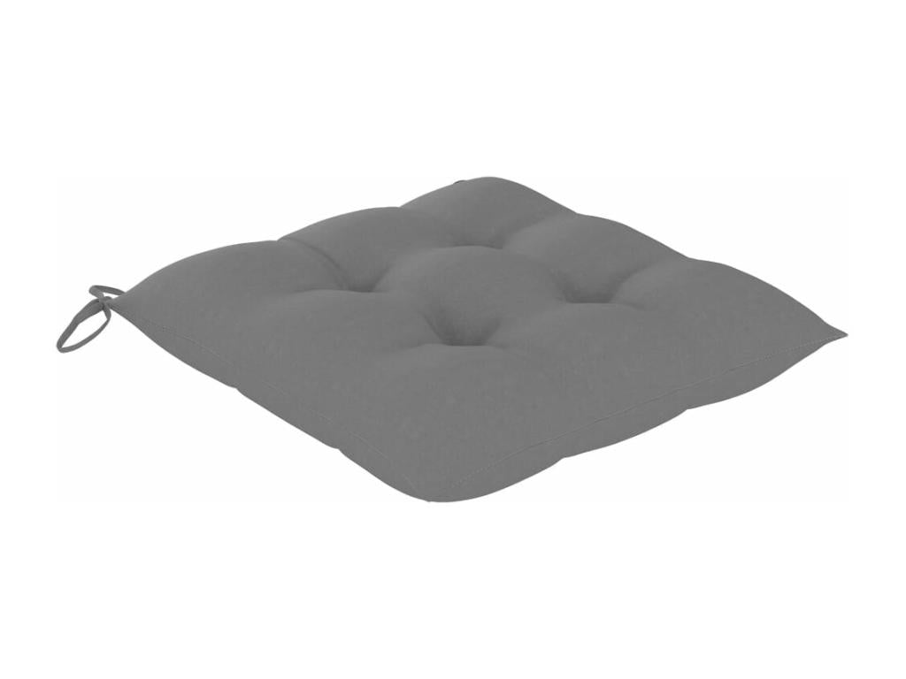 Chaises à dîner de jardin avec coussins 3 pièces Chezlova massif VNVQ97201