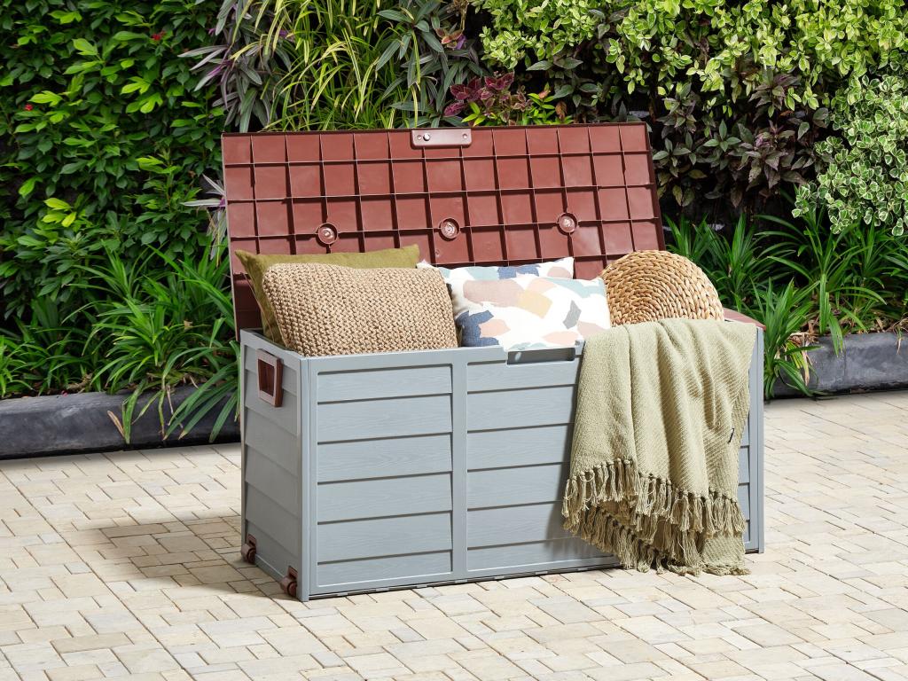 Coffre de rangement LOCARNO 112 cm 50 cm Marron SVHJ21822