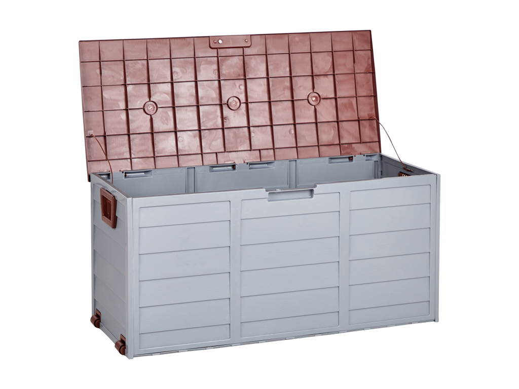 Coffre de rangement LOCARNO 112 cm 50 cm Marron SVHJ21822