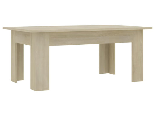 Table basse Chêne Chezlova 100x60x42 cm Bois d'ingénierie XPWL67620