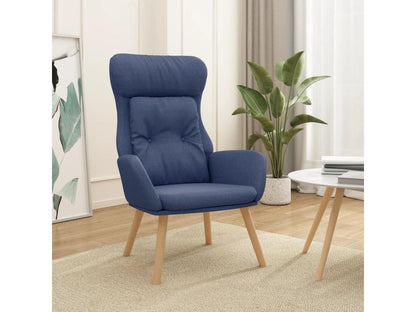 Fauteuil de détente Bleu Tissu GQUT11629