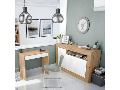 Buffet 3 portes et un compartiment de rangement L139 cm - Chezlova IMBS72322