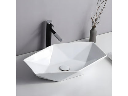 Vasque À Poser Chezlova Blanc AXCK26763