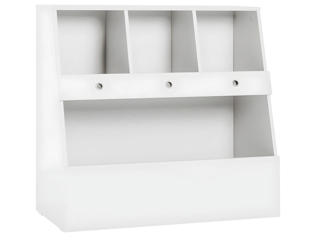 Etagère de rangement pour livres et jouets L90 cm - Chezlova RAEZ01516