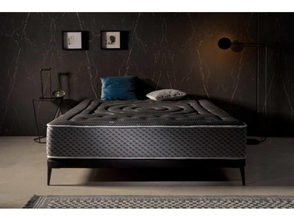 Matelas Premium Noir Multizone 27cm - 160x190 cm QCJG75946