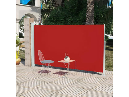 Auvent latéral de Chezlova 160x300 cm Rouge EEBP95653