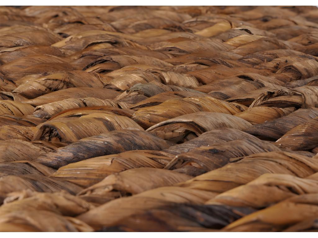 Lot de 6 chaises M69 banane tressée pieds foncés UXMW26744