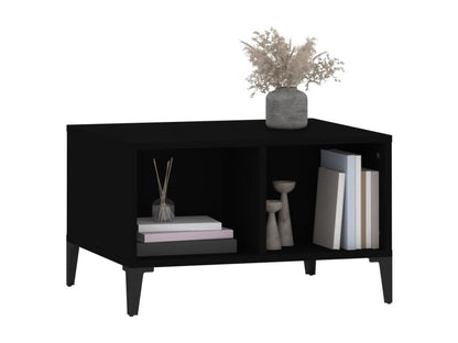 Table basse Noir 60x50x36.5 Bois d'ingénierie CCSV58414