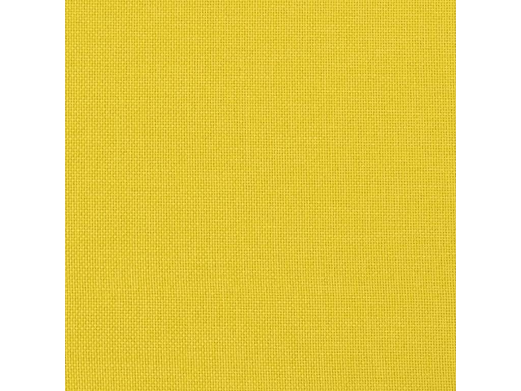 Ensemble de canapés 3 pièces avec coussins Jaune clair Tissu ZGIY85338