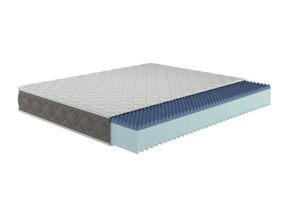 Matelas double Chezlova Matelas Chezlova Foam Matelas ergonomique Matelas anti-acariens et hypoallergénique Fabriqué en Italie 180x200xh25 cm THRZ11289