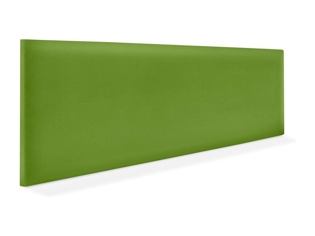 Chezlova Tête de lit simili cuir lisse 145x50cm Lits 135/140 - Vert KVRJ52683