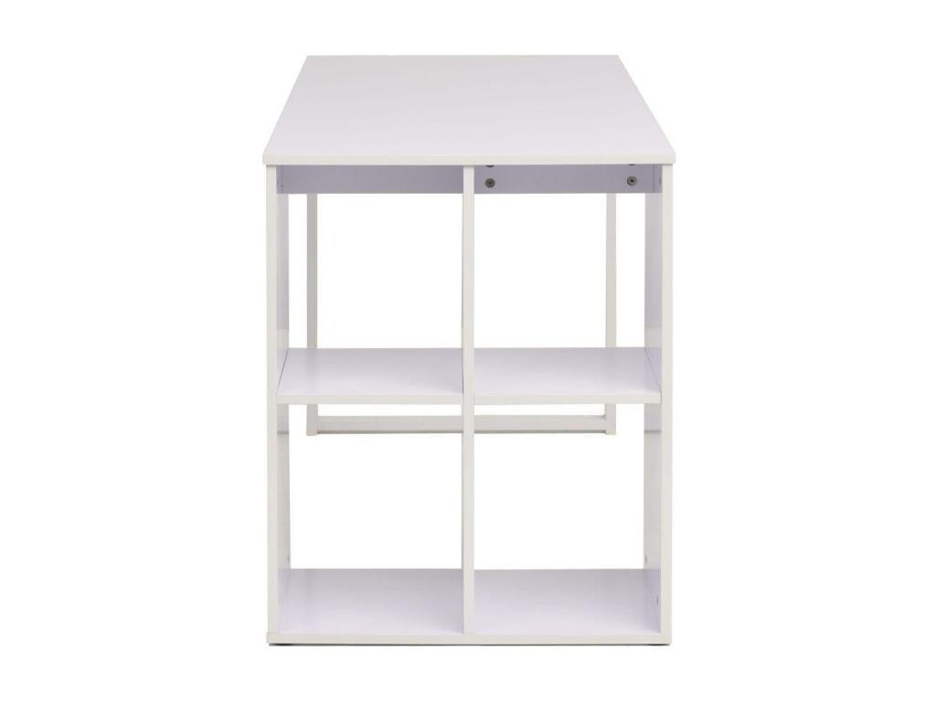 Bureau table meuble travail blanche 120x60x75 cm 0502105 EDRP63581