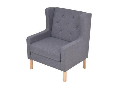 Fauteuil Gris Tissu YAAR70242