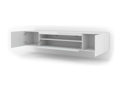 Meuble Tv AURA RTV200 3D 200x37x42 Blanc SRZF10919