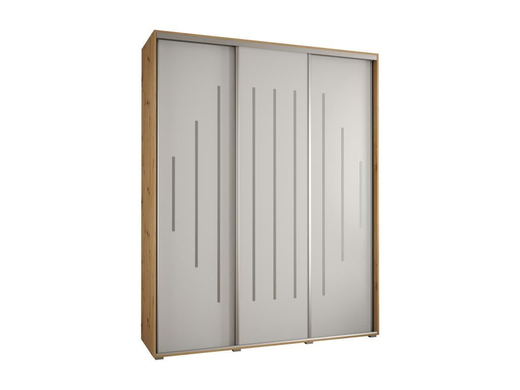 ARMOIRE Chezlova 12 À PORTES COULISSANTES 235.2/200/60 3 portes KAGU55566