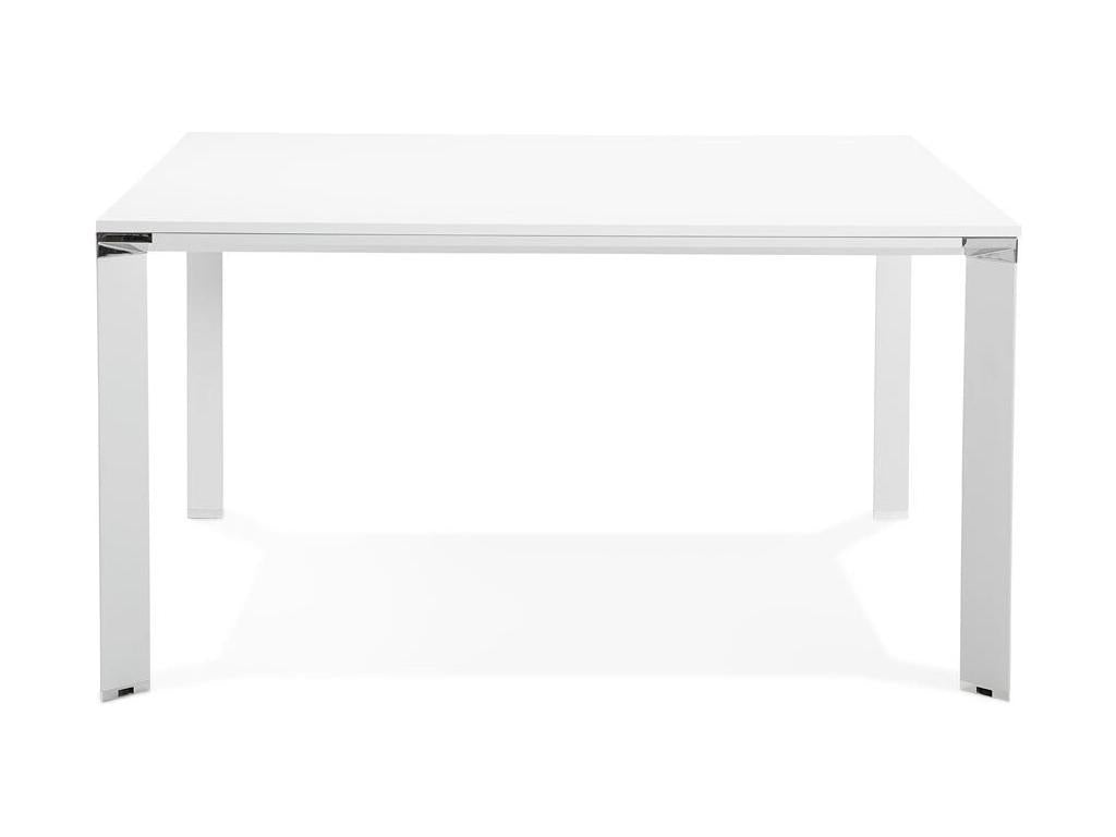 Bureau Design Chezlova 140cm Blanc PEIU61195