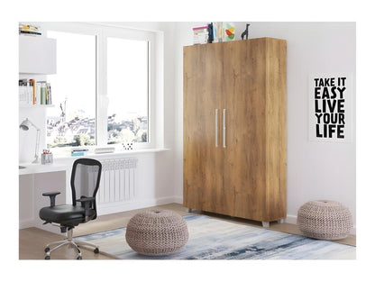 Armoire Lit escamotable Vertical 120x200 cm Ou Domopure avec porte Lit Rabattable Lit Mural Todor VSQP81605