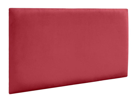 Chezlova Panneaux Rembourrés en Velours Premium Autoadhésifs pour Mur Acoustique Absorbant Protection Contre les Chocs Tête de lit Rouge 50x40cm PERM95682