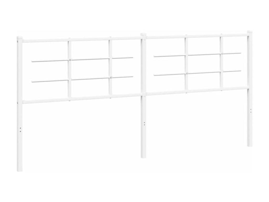Tête de lit métal blanc 193cm CCGV96032