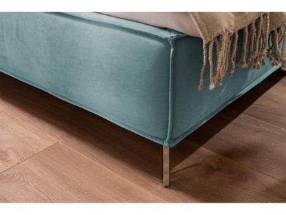 Lit - Pétrole tissu tissé - Chezlova JRRK24683