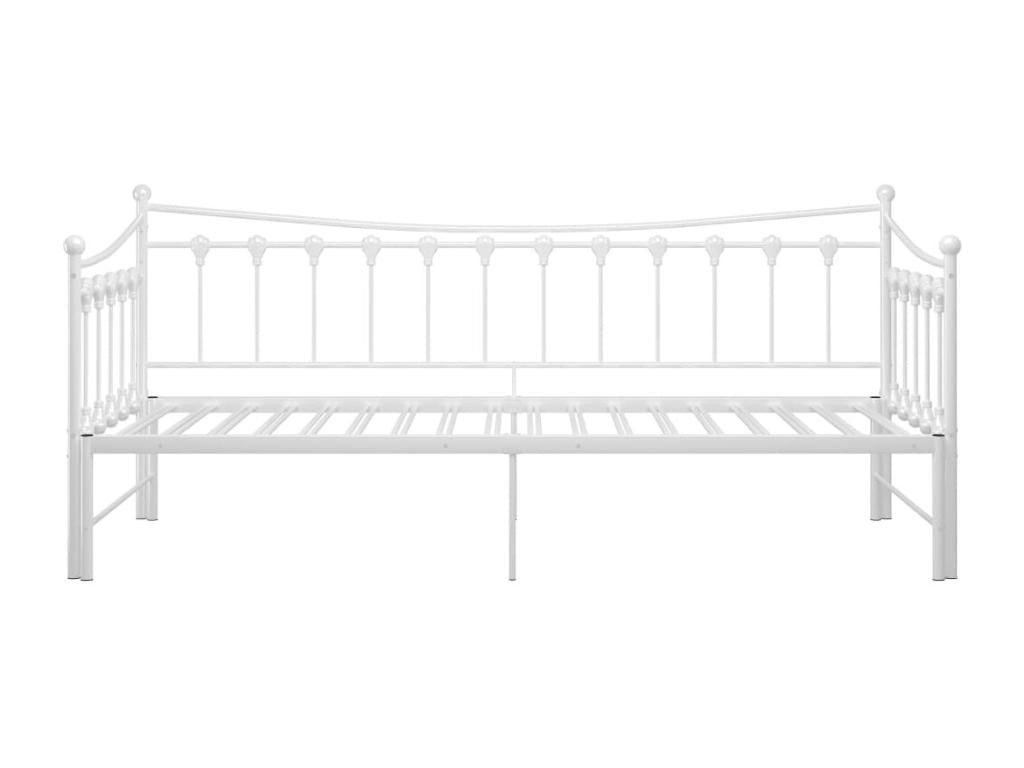 Cadre de canapé-lit extensible sans matelas blanc 90x200 cm EIXG47273