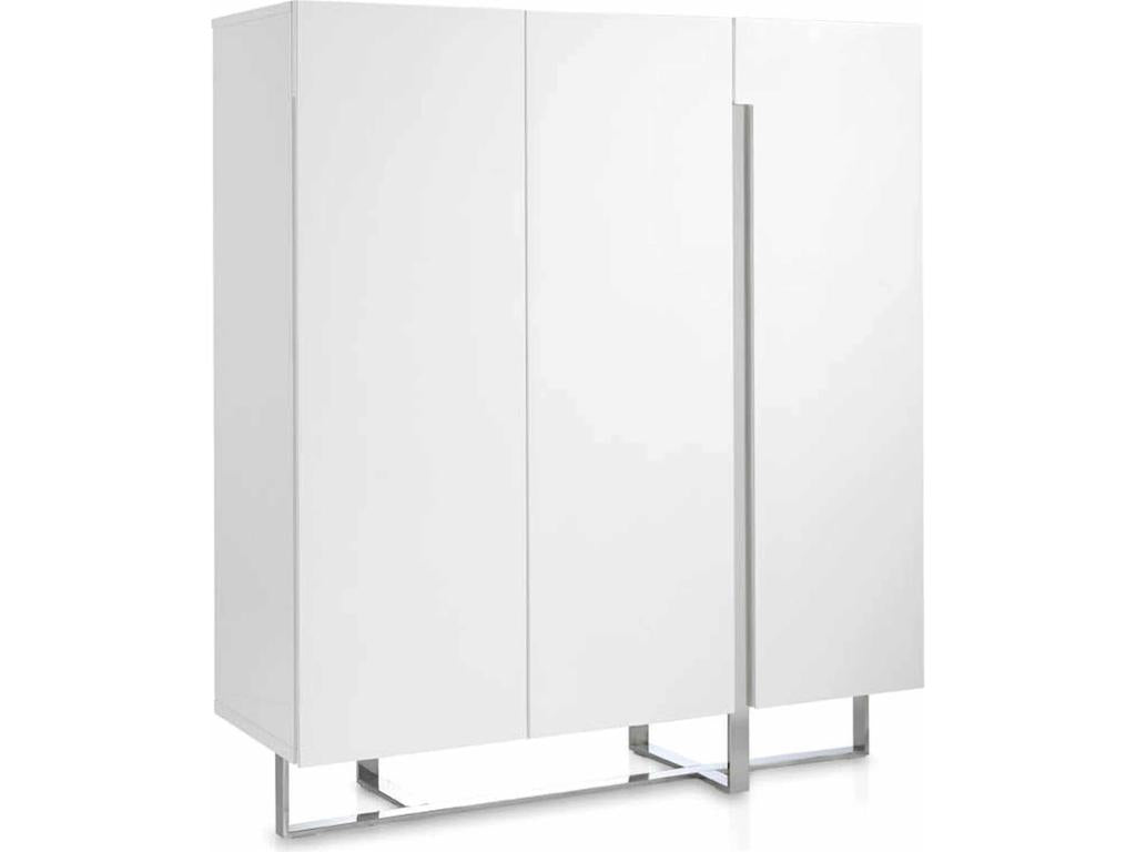 Buffet laqué structure acier inoxydable PXGA39004