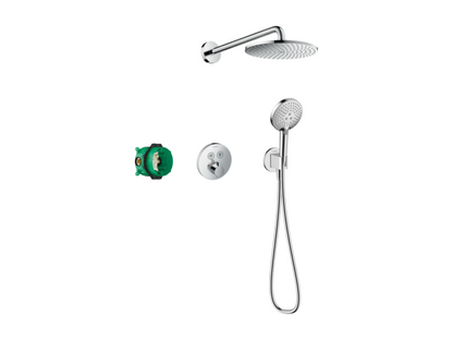 Colonne de douche thermostatique encastrée Chezlova ShowerSelect S chromée JJJD10891