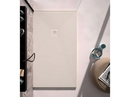 Récepteur de douche crème lisse Chezlova Plus grille de couleur - 150x90 cm DAKA93747