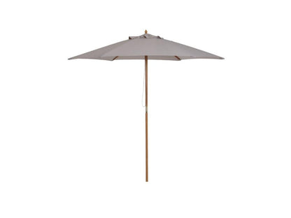 Grand parasol en bois de Chezlova PACIFIQUE gris TGMV32488