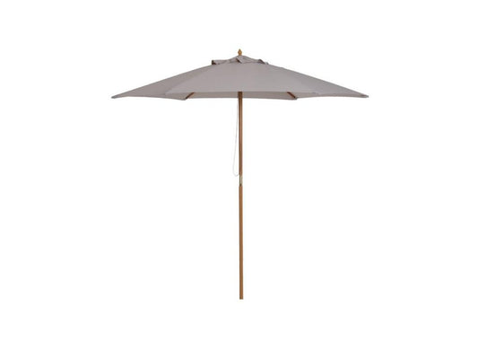 Grand parasol en bois de Chezlova PACIFIQUE gris TGMV32488
