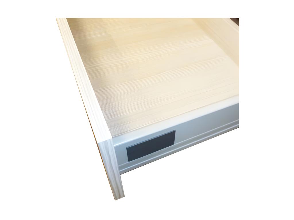 Ensemble sous vasque 1 tiroir 2 portes 80 cm Bois Miroir Colonne - Chezlova OOGB90818