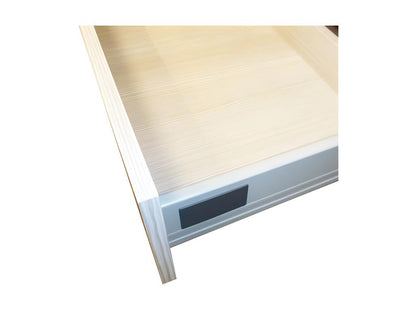 Ensemble sous vasque 1 tiroir 2 portes 80 cm Bois Miroir Colonne - Chezlova OOGB90818