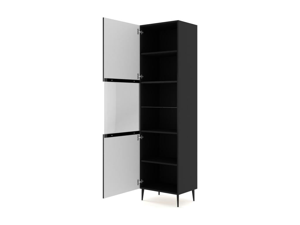 Vitrine Chezlova B SC60 1D 60x42x215 Noir UCME48948