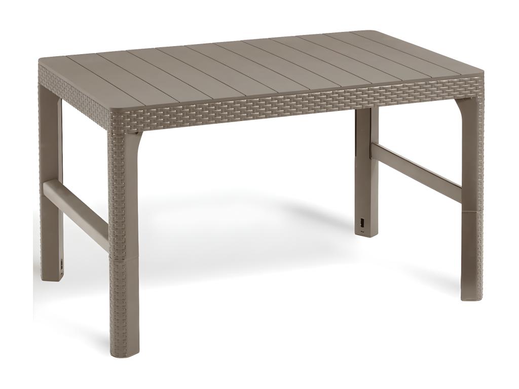 Table de jardin Chezlova Cappuccino ERHR09696