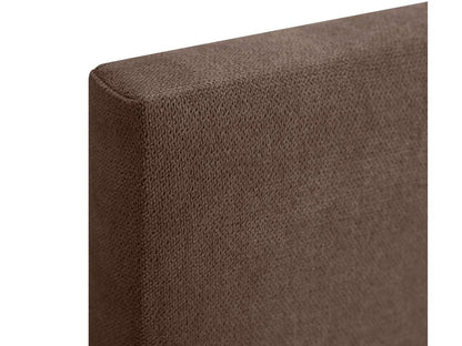 Chezlova Tête de lit en tissu Aqualine lisse 110x105cm avec pieds Lits 105 - Marron SVIU52160