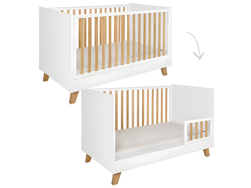 Lit évolutif 70x140 Chezlova Blanc XODR44073