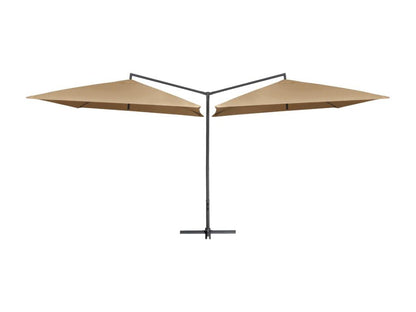 Parasol d'extérieur double avec 02 0008420 CIUP13968