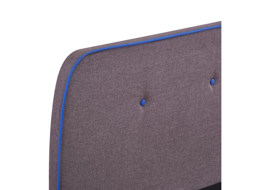 Lit Décohaute Tissu 180x200 JRCU27007