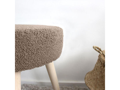 Tabouret rond en bouclesttes YYCF27290