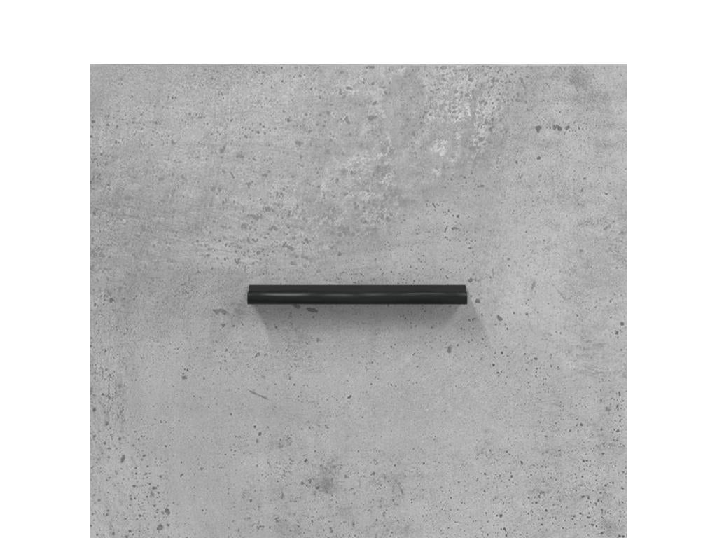 Tables basses 2 pièces gris béton 50x50x40 cm bois d'ingénierie EKHU71316