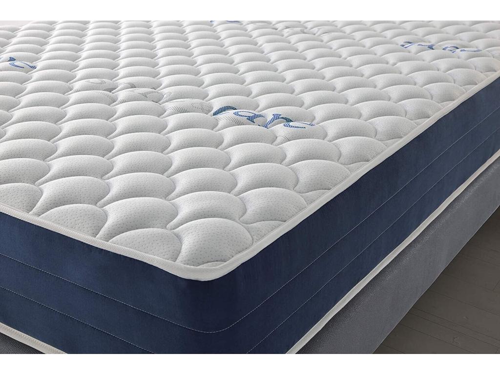 Matelas 140x200 mousse real confort - mousse à mémoire de forme Chezlova - épaisseur 25 cm - double face été-hiver OXPB36476