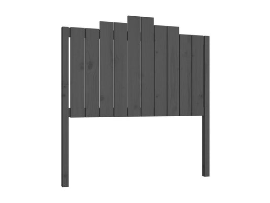 Tête de lit Gris 106x4x110 cm Bois massif de pin UEIP53731